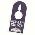 Offset Printed Doorknob Hanger (4"x9")